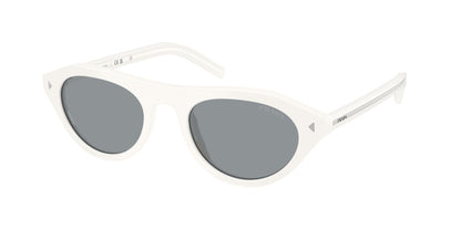 Prada PRB15SF Irregular Sunglasses  17K80R-Talc 52-145-19 - Color Map White