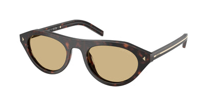 Prada PRB15S Irregular Sunglasses  17N70R-Root Tortoise 51-145-21 - Color Map Tortoise