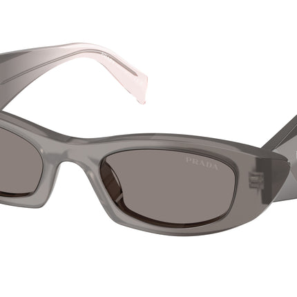Prada PRB16SF Oval Sunglasses  20F80Q-Grey 52-145-20 - Color Map Grey