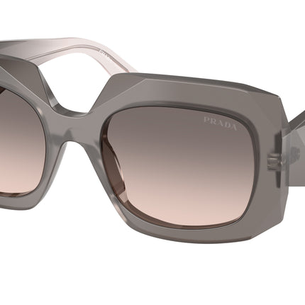 Prada PRB23S Square Sunglasses  20F70S-Grey 54-145-20 - Color Map Grey
