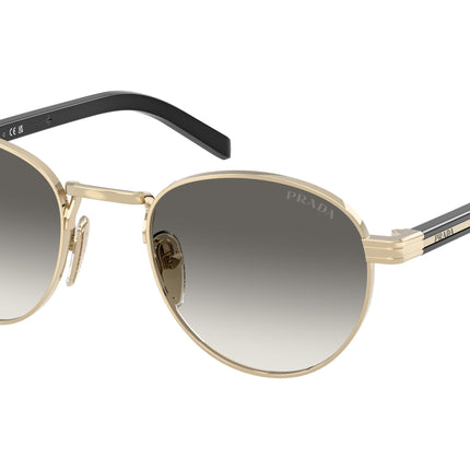 Prada PRB52S Phantos Sunglasses  ZVN02C-Pale Gold 49-145-21 - Color Map Gold