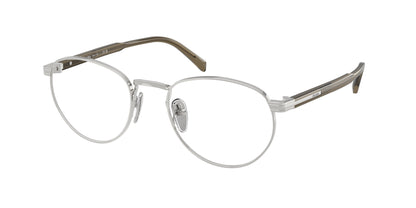 Prada PRB52V Phantos Eyeglasses  11U1O1-Silver 53-145-20 - Color Map Silver