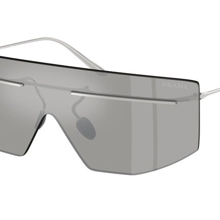 Prada PRB55S Irregular Sunglasses  1BC60N-Silver 0-145-140 - Color Map Silver