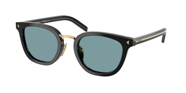 Prada PRC01SD Cat Eye Sunglasses  16K04D-Black 52-145-23 - Color Map Black