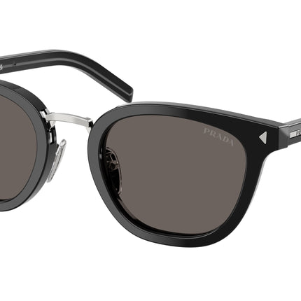 Prada PRC01SD Cat Eye Sunglasses  16K731-Black 52-145-23 - Color Map Black