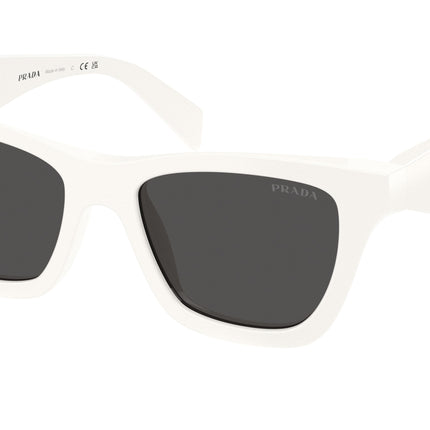 Prada PRC07SF Butterfly Sunglasses  17K08Z-Talc 52-145-16 - Color Map White
