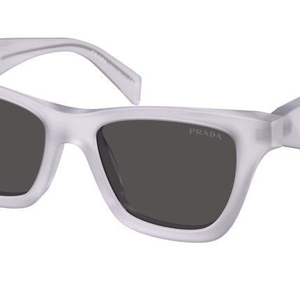 Prada PRC07SF Butterfly Sunglasses  22G08Z-Frosted Ice 52-145-16 - Color Map Transparent