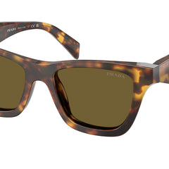 Prada PRC07S Butterfly Sunglasses  14L09Z-Honey Tortoise 51-145-18 - Color Map Tortoise