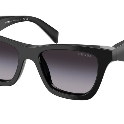 Prada PRC07S Butterfly Sunglasses  16K90A-Black 51-145-18 - Color Map Black