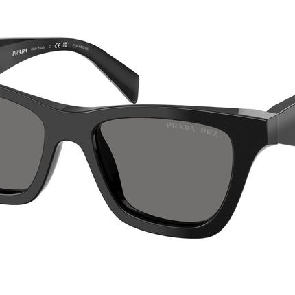 Prada PRC07S Butterfly Sunglasses  16K90T-Black 51-145-18 - Color Map Black