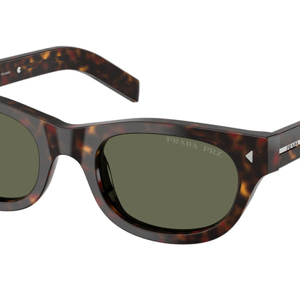 Prada PRC09SF Cat Eye Sunglasses  17N03R-Havana 52-145-20 - Color Map Tortoise
