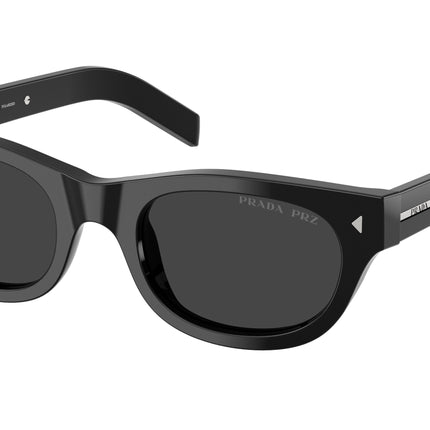 Prada PRC09S Cat Eye Sunglasses  16K08G-Black 51-145-21 - Color Map Black
