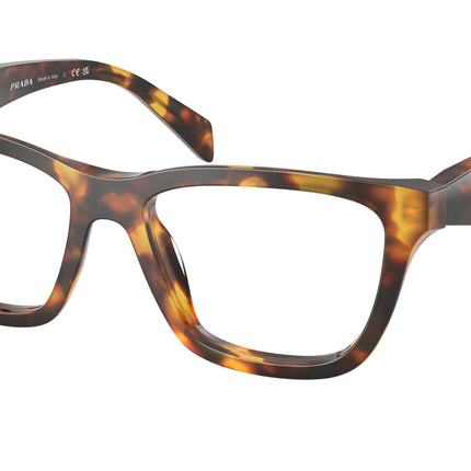 Prada PRC10VF Butterfly Eyeglasses  14L1O1-Honey Tortoise 54-145-16 - Color Map Tortoise