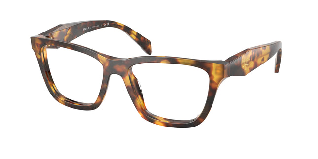 Prada PRC10VF Butterfly Eyeglasses  14L1O1-Honey Tortoise 54-145-16 - Color Map Tortoise