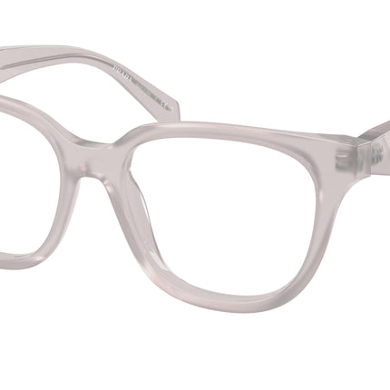 Prada PRC11V Butterfly Eyeglasses  29G1O1-Opal Dove 53-145-17 - Color Map Brown