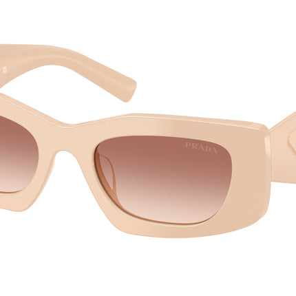 Prada PRD03SD Rectangle Sunglasses  25B50L-Powder 51-145-20 - Color Map Pink