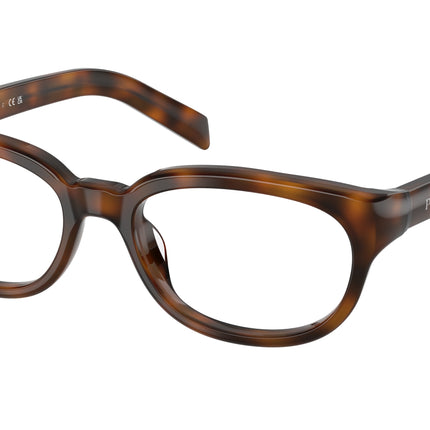 Prada PRD03VU Phantos Eyeglasses  20D1O1-Juniper Havana 54-140-18 - Color Map Tortoise