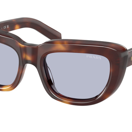 Prada PRD07SF Rectangle Sunglasses  15W30X-Classic Tortoise 54-140-19 - Color Map Tortoise