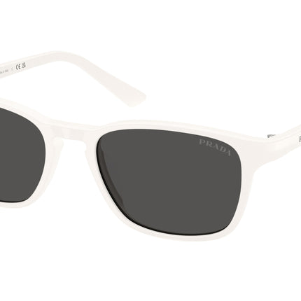 Prada PRD13SU Pillow Sunglasses  27M08Z-White 52-140-18 - Color Map White
