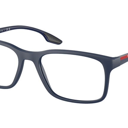 Prada Linea Rossa LIFESTYLE PS01LV Pillow Eyeglasses  TWY1O1-Matte Blue 54-145-18 - Color Map Blue