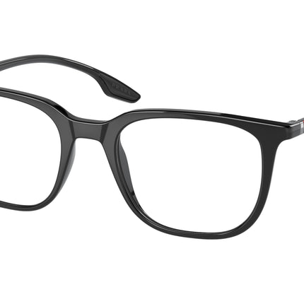 Prada Linea Rossa PS01OV Pillow Eyeglasses  1AB1O1-Black 50-145-19 - Color Map Black