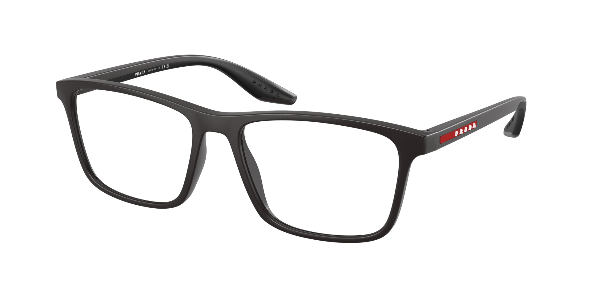Prada Linea Rossa PS01QV Pillow Eyeglasses  18K1O1-Matte Grey 56-145-17 - Color Map Grey
