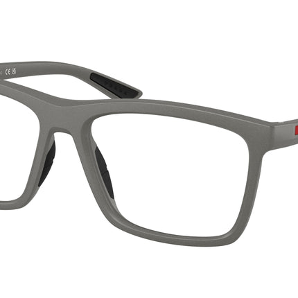 Prada Linea Rossa PS01TV Pillow Eyeglasses  16X1O1-Metal Grey 57-145-17 - Color Map Grey