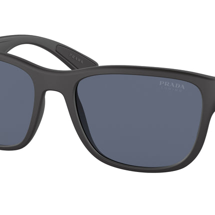 Prada Linea Rossa ACTIVE PS01US Pillow Sunglasses  DG009R-Rubber Black 59-145-19 - Color Map Black
