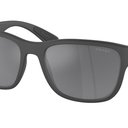 Prada Linea Rossa ACTIVE PS01US Pillow Sunglasses  UFK5L0-Grey Rubber 59-145-19 - Color Map Grey