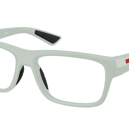 Prada Linea Rossa PS02TVF Pillow Eyeglasses  25H1O1-Clear Grey 56-145-17 - Color Map Grey