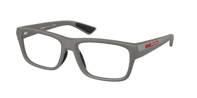 Prada Linea Rossa PS02TV Pillow Eyeglasses  16X1O1-Metal Grey 56-145-17 - Color Map Grey