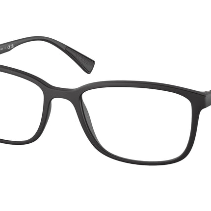 Prada Linea Rossa LIFESTYLE PS04IV Rectangle Eyeglasses  DG01O1-Rubber Black 55-140-18 - Color Map Black