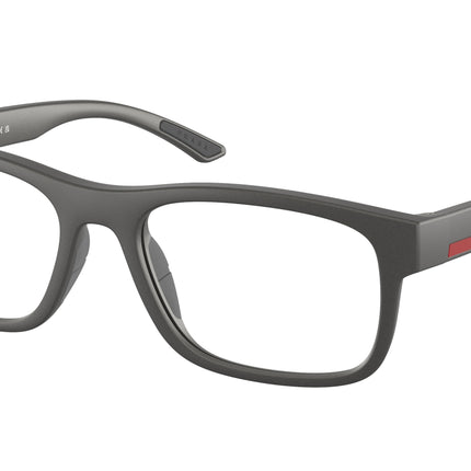 Prada Linea Rossa PS04QV Rectangle Eyeglasses  16X1O1- 54-145-18 - Color Map Silver