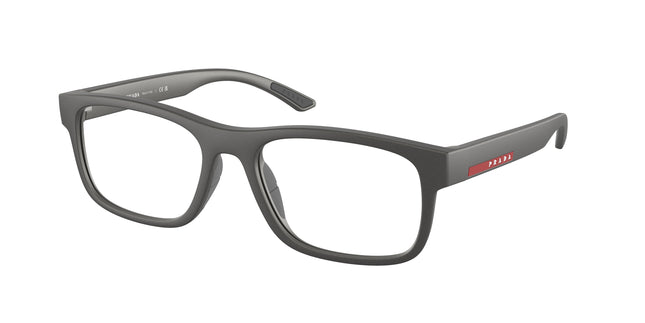Prada Linea Rossa PS04QV Rectangle Eyeglasses  16X1O1- 54-145-18 - Color Map Silver