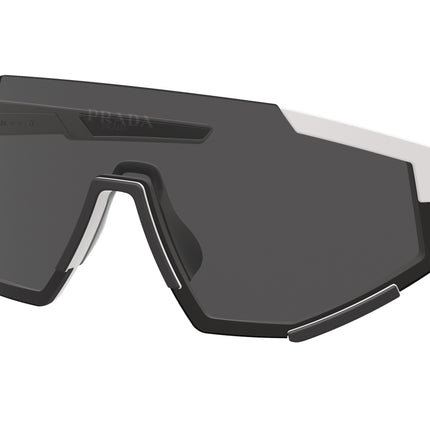 Prada Linea Rossa PS04WSF Pillow Sunglasses  TWK06F-White Rubber 0-130-137 - Color Map White