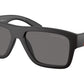 Prada Linea Rossa PS04ZS Square Sunglasses  DG002G- 56-145-16 - Color Map Black