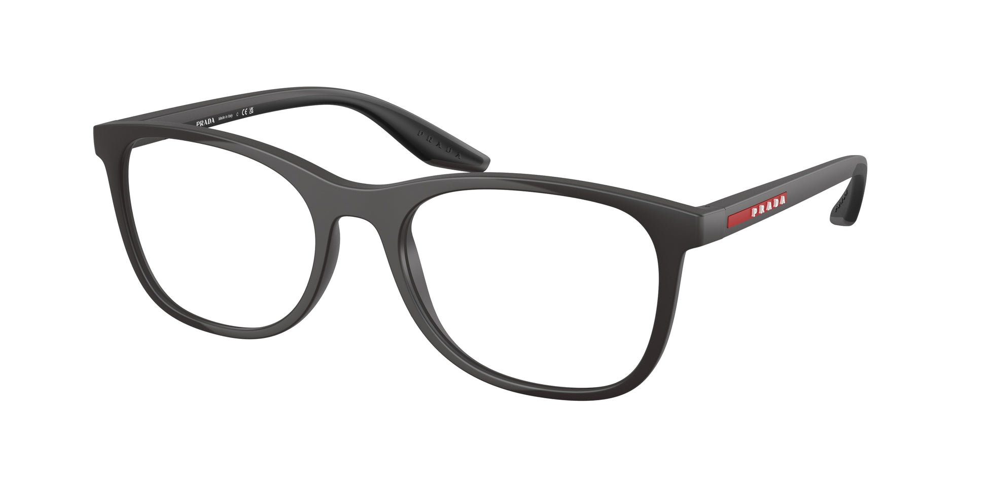 Prada Linea Rossa PS05PV Pillow Eyeglasses  18K1O1-Matte Grey 55-145-19 - Color Map Grey