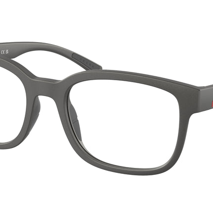 Prada Linea Rossa PS05QV Pillow Eyeglasses  16X1O1-Grey Metal 56-145-20 - Color Map Grey