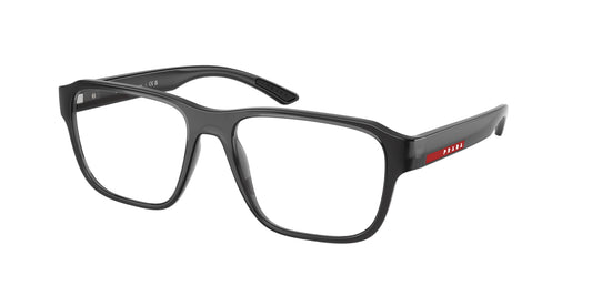 Prada Linea Rossa PS05RV Irregular Eyeglasses  01D1O1-Transparent Grey 54-145-17 - Color Map Grey