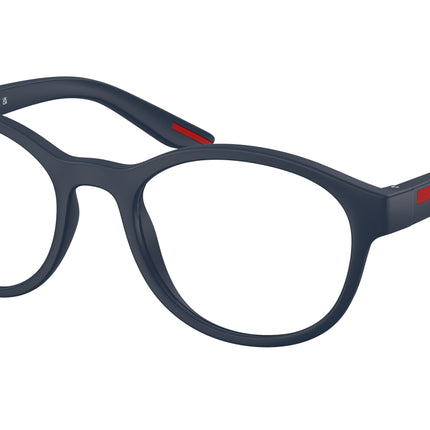Prada Linea Rossa PS07PV Phantos Eyeglasses  MAG1O1-Matte Blue 53-145-20 - Color Map Blue