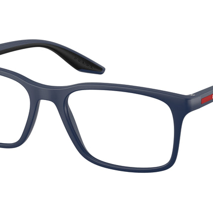 Prada Linea Rossa PS08RV Pillow Eyeglasses  MAG1O1-Matte Blue 54-145-18 - Color Map Blue