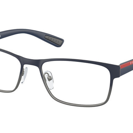 Prada Linea Rossa LIFESTYLE PS50GV Rectangle Eyeglasses  U6T1O1-Blue Gradient 55-140-17 - Color Map Blue
