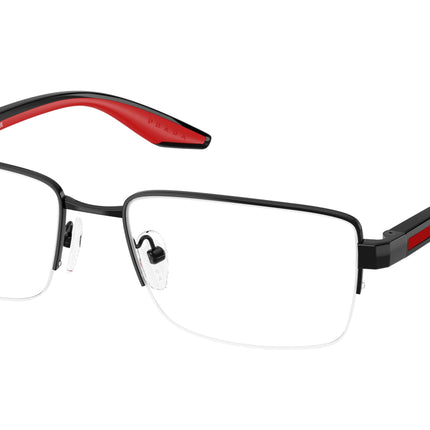 Prada Linea Rossa PS51SV Pillow Eyeglasses  1AB1O1-Black 56-145-18 - Color Map Black