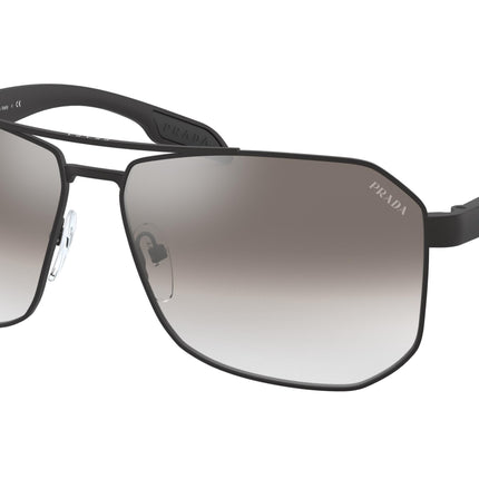 Prada Linea Rossa PS51VS Pillow Sunglasses  1BO5O0-Matte Black 62-140-14 - Color Map Black