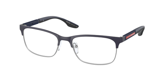 Prada Linea Rossa PS52NV Pillow Eyeglasses  UR71O1-Blue Rubber 53-145-18 - Color Map Blue