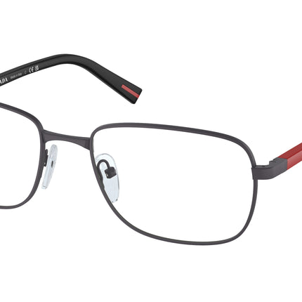 Prada Linea Rossa PS52QV Pillow Eyeglasses  06P1O1- 56-145-19 - Color Map Grey