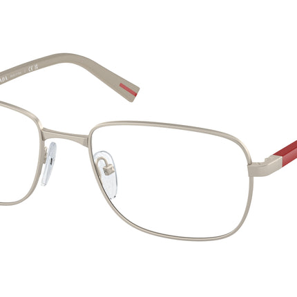 Prada Linea Rossa PS52QV Pillow Eyeglasses  18X1O1- 56-145-19 - Color Map Brown