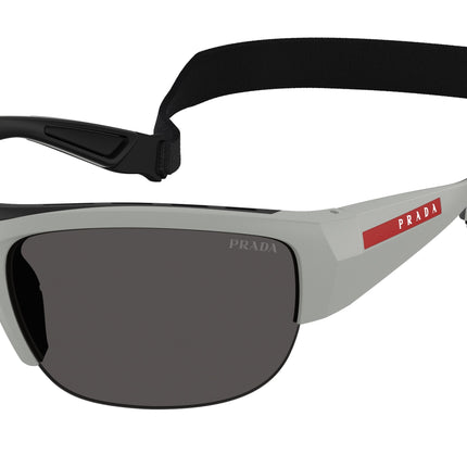 Prada Linea Rossa PSA01S Pillow Sunglasses  13Z5S0-Matte Iron Grey 69-125-19 - Color Map Grey