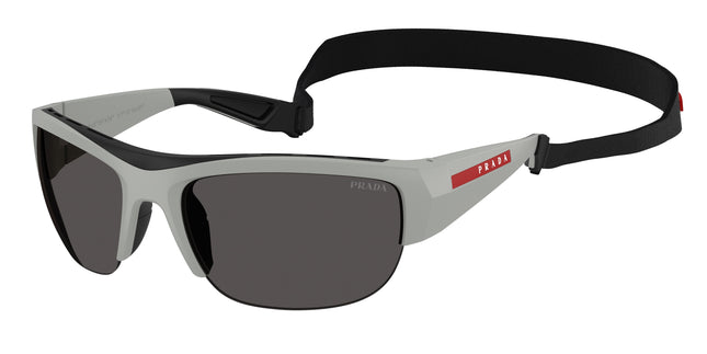 Prada Linea Rossa PSA01S Pillow Sunglasses  13Z5S0-Matte Iron Grey 69-125-19 - Color Map Grey