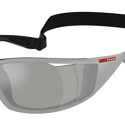Prada Linea Rossa PSA04S Rectangle Sunglasses  13Z05A-Matte Iron Grey 85-120-18 - Color Map Grey